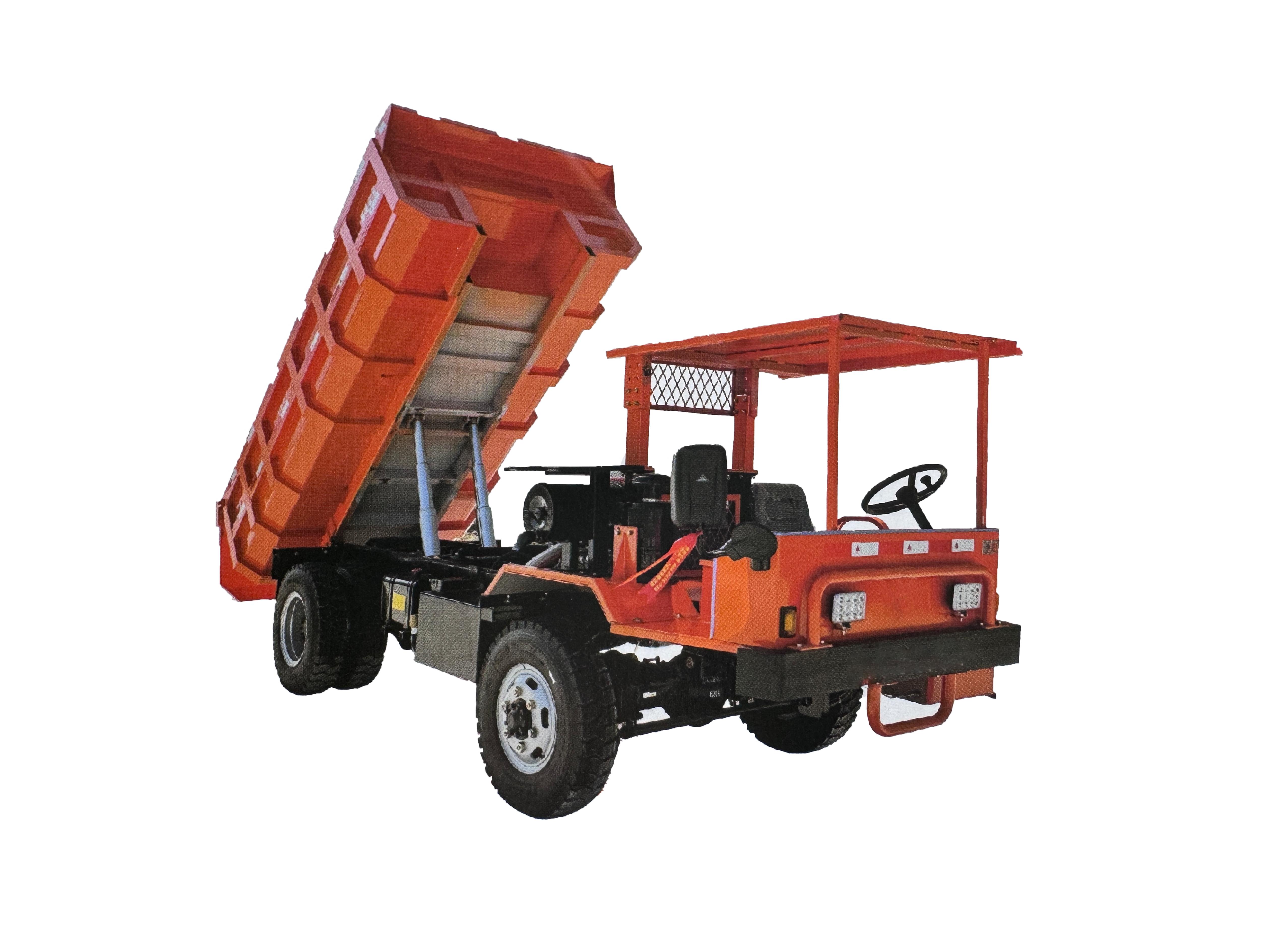 8-ton Hydraulic Self-Discharge Mining Transport Dump Truck