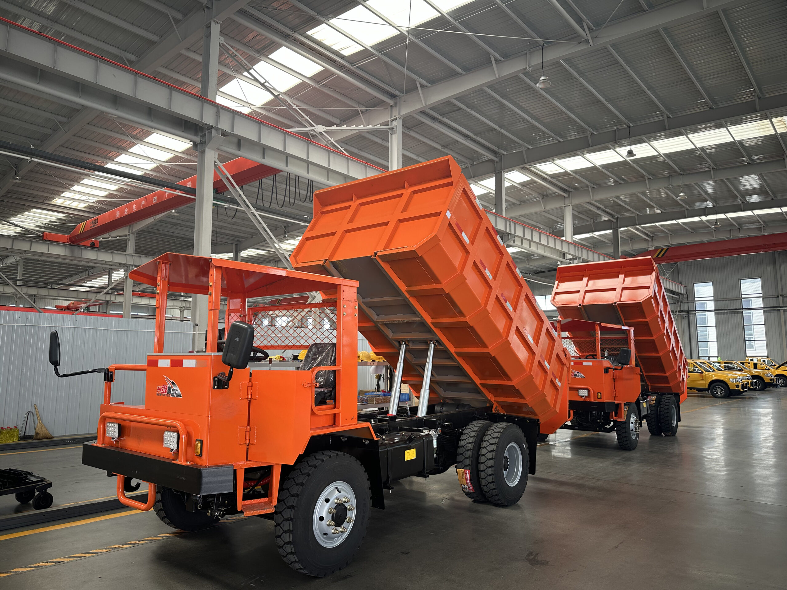 Mining transport vehicle