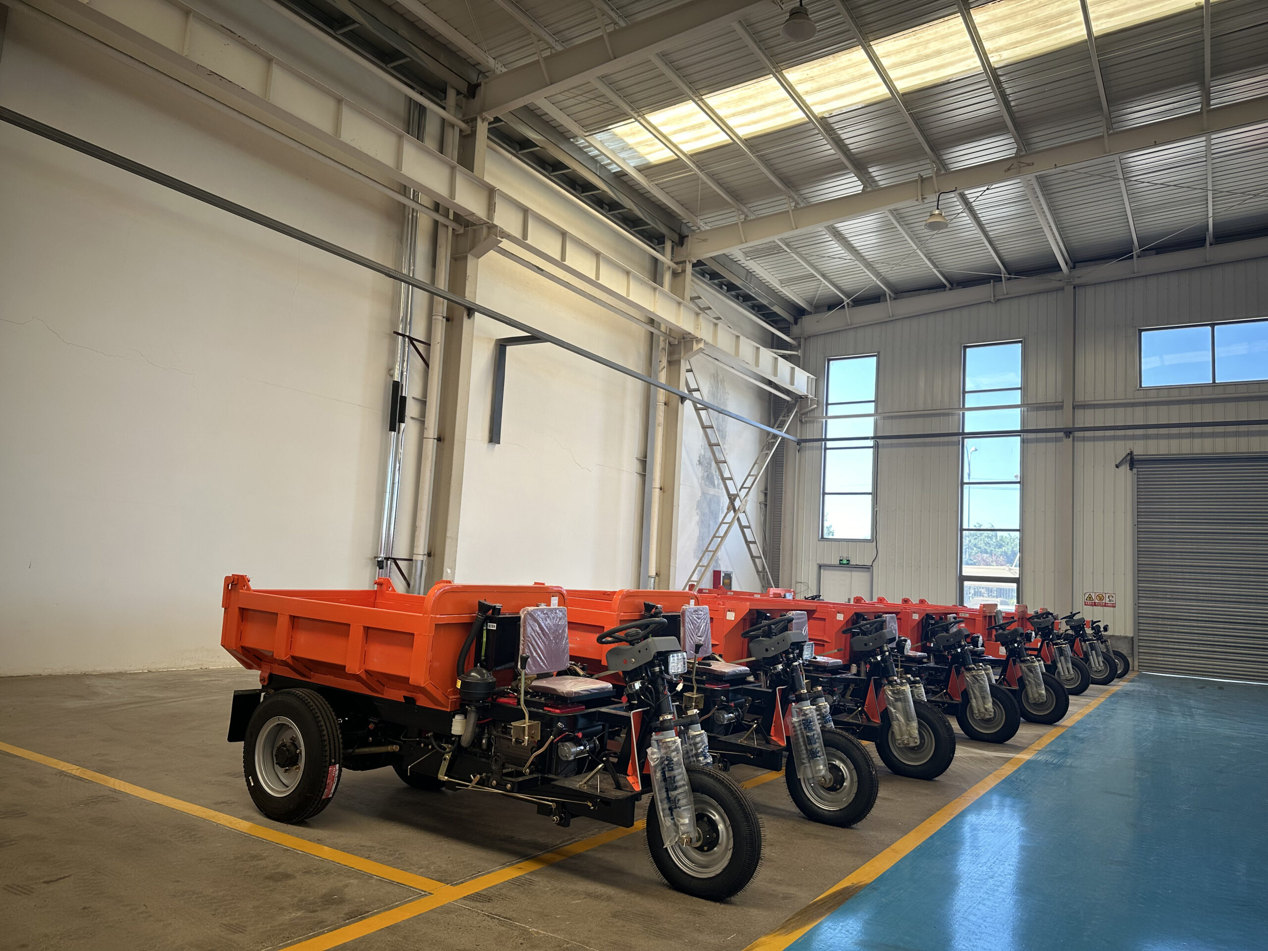 Dump Cargo Motor Tricycle Load