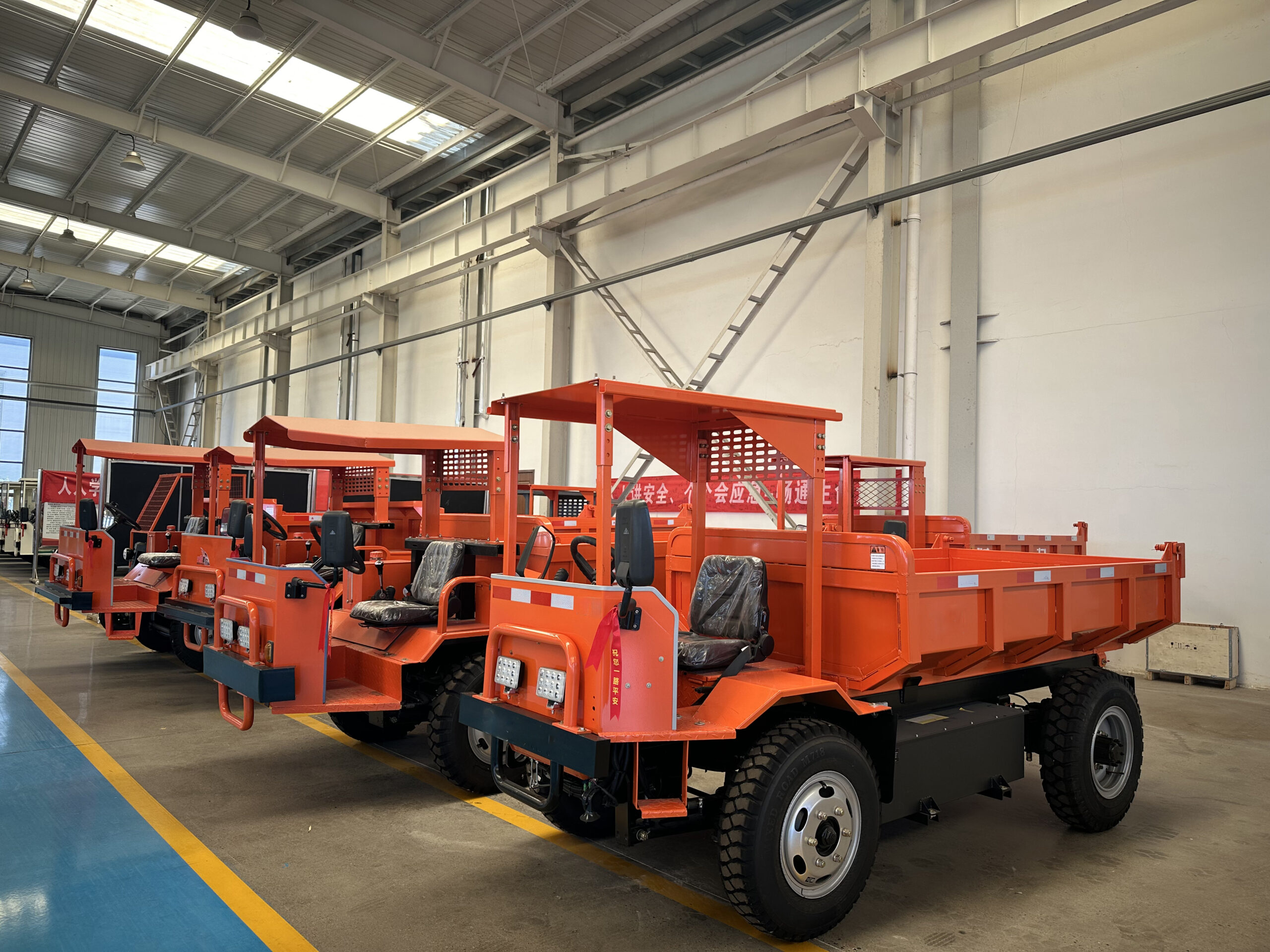 Mining transport vehicle