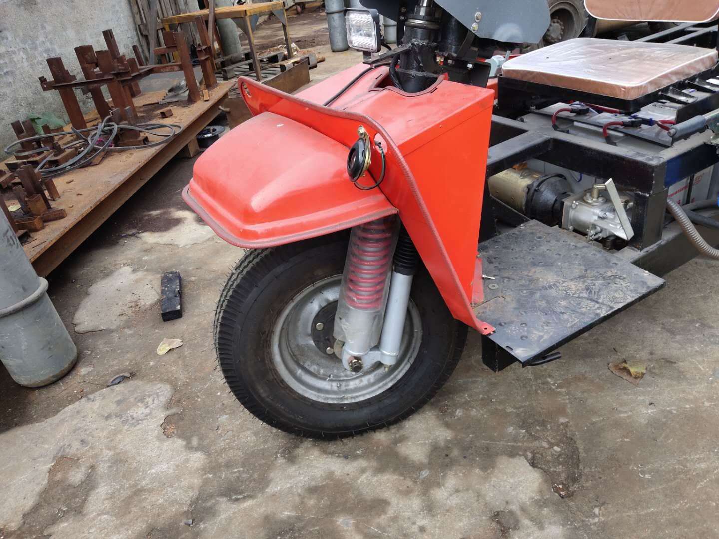 4-ton Hot Sale Heavy Cargo Powerful Engine Diesel Tricycle Dumper