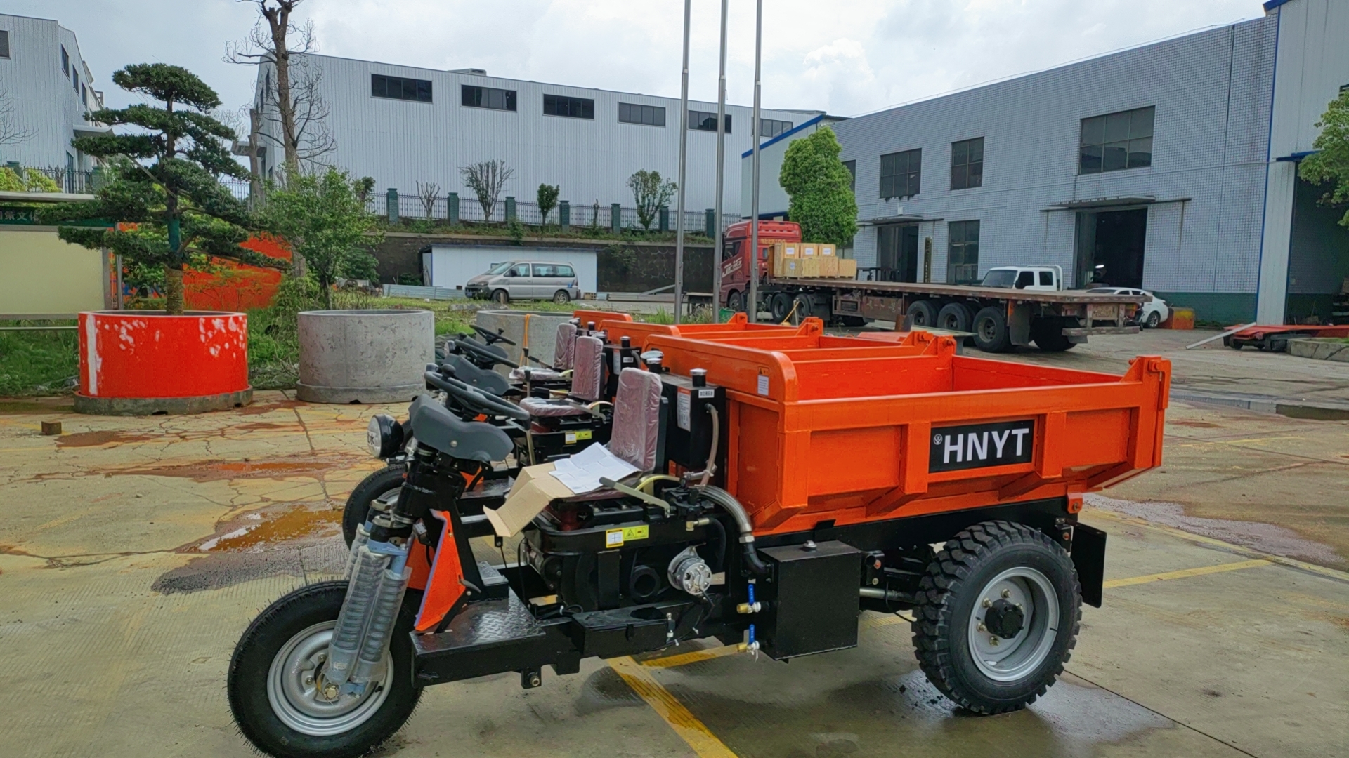 3.5-ton truckTricycle 3 Wheel Electric Dump