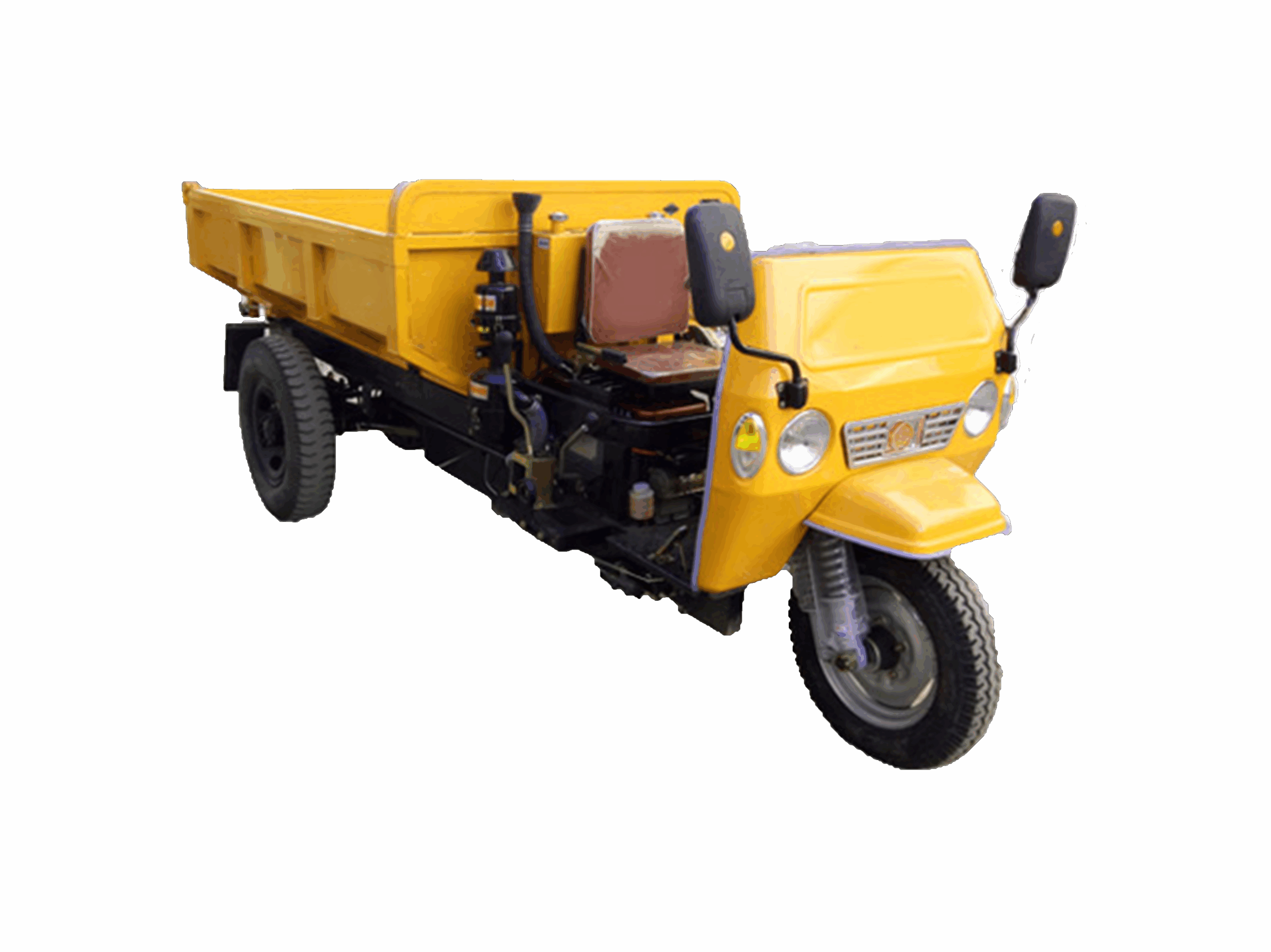 2-ton Dump Cargo Motor Tricycle Load